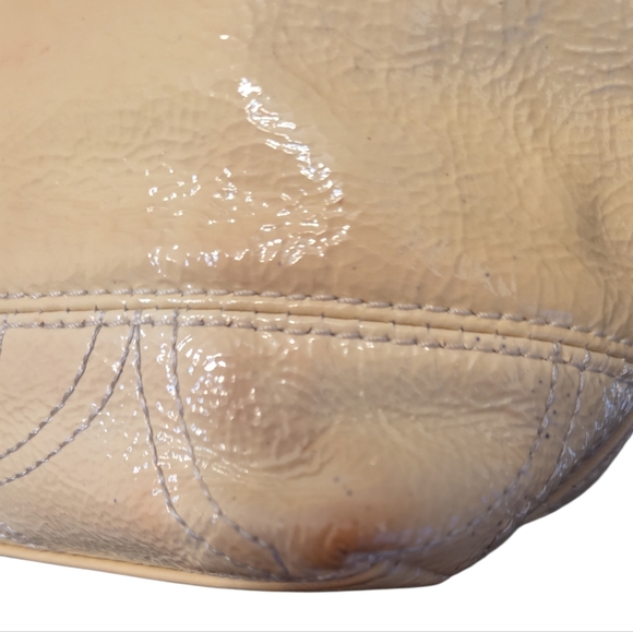 Beautiful Coach C-Stich Tote Shoulder Bag In Cream - Picture 6 of 9